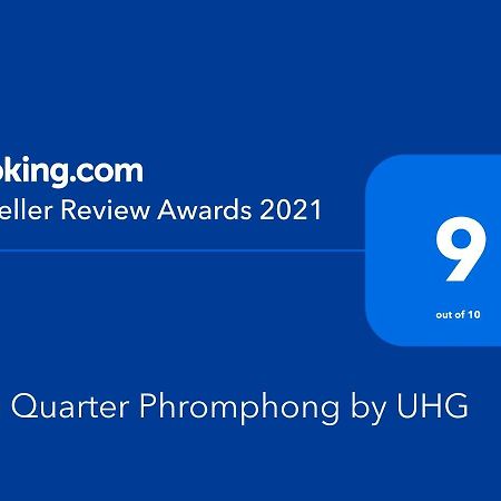The Quarter Phromphong By Uhg - Sha Extra Plus Bangkok Exteriör bild